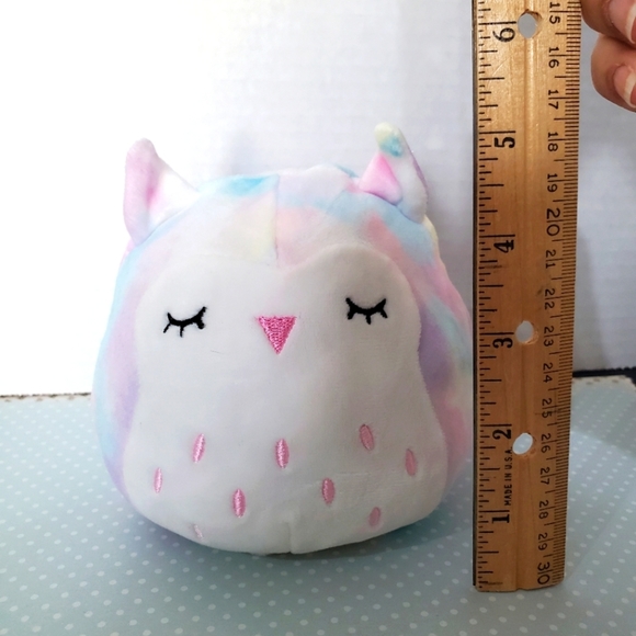 5" RARE Winston / Lesedi Squishmallows Flip a mallows Hard to Find Tie Dye - Picture 5 of 10